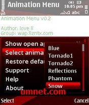 game pic for Animation Menu S60 3rd